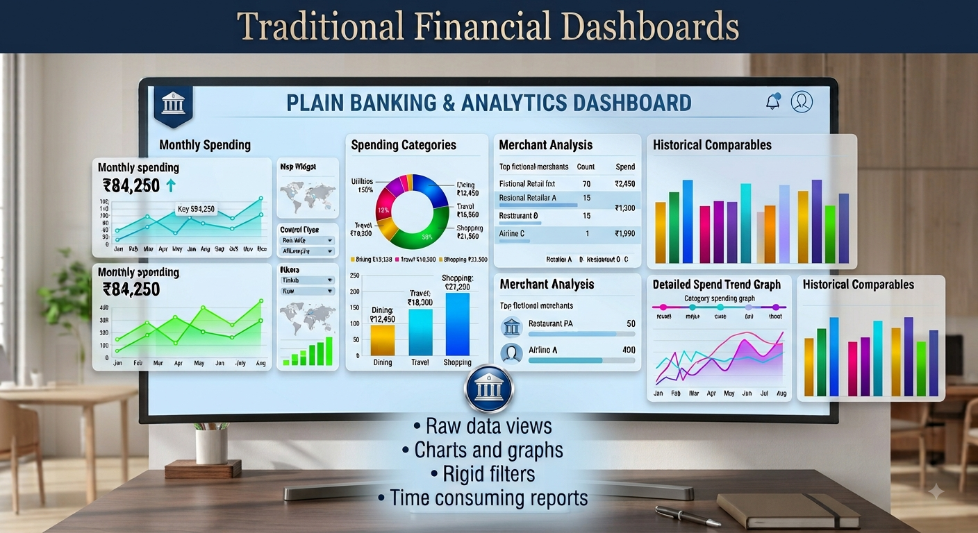 Financial dashboard example